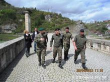 Velite jednotiek EUFOR navtvil dva slovensk LOTy